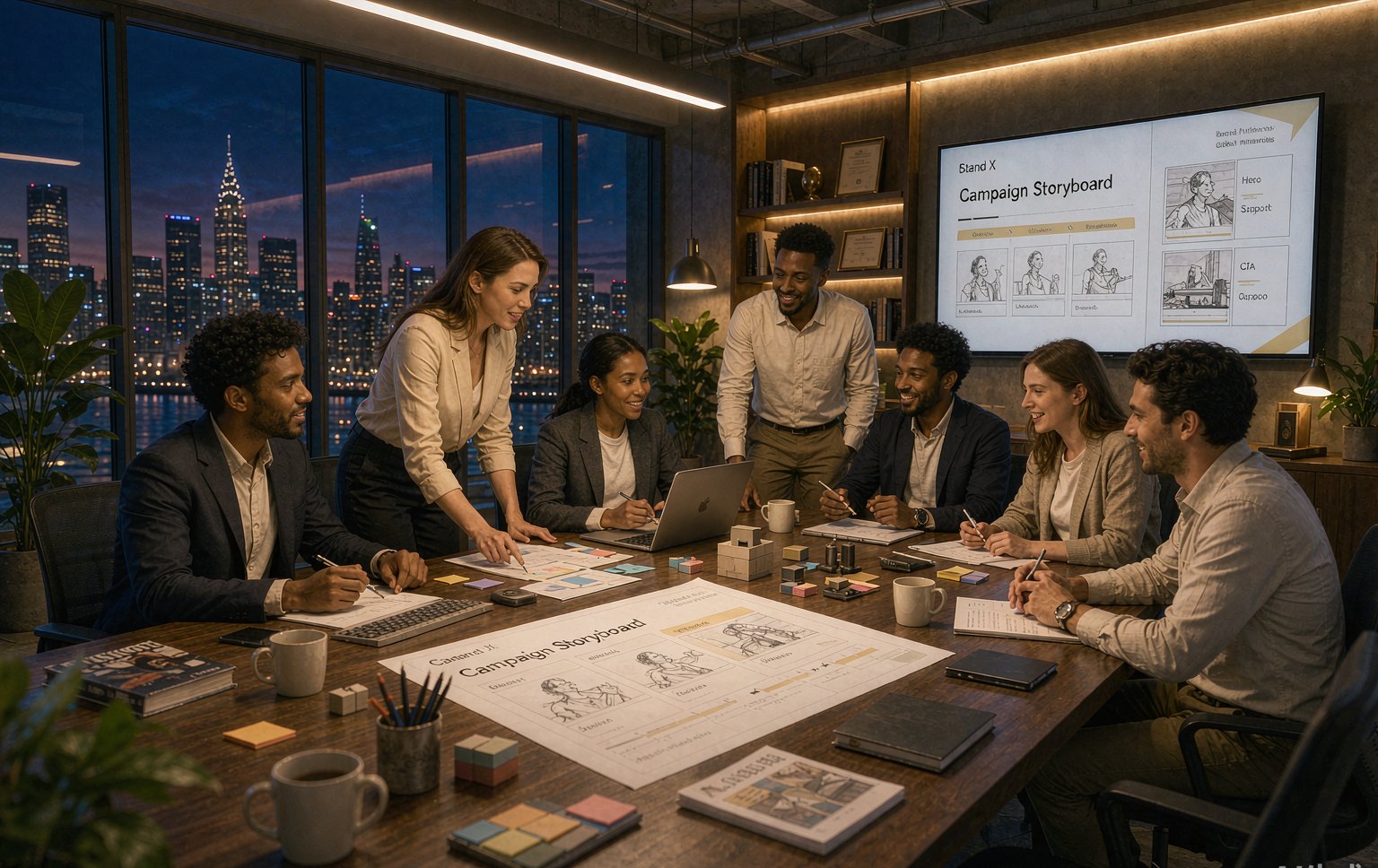 The CelestialBody team collaborating in the Hong Kong office